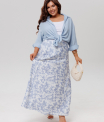 Ю-28 Юбка женская (лён бохо)